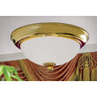 Plafoniera clasica alama aurita Aur 24k 2xE27/60W, Empire DL 7-086/2/35 Gold-Opal Orion